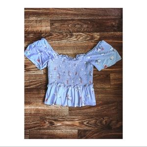 Madewell off the shoulder top